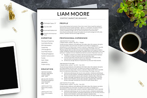 Modern Resume Template Word