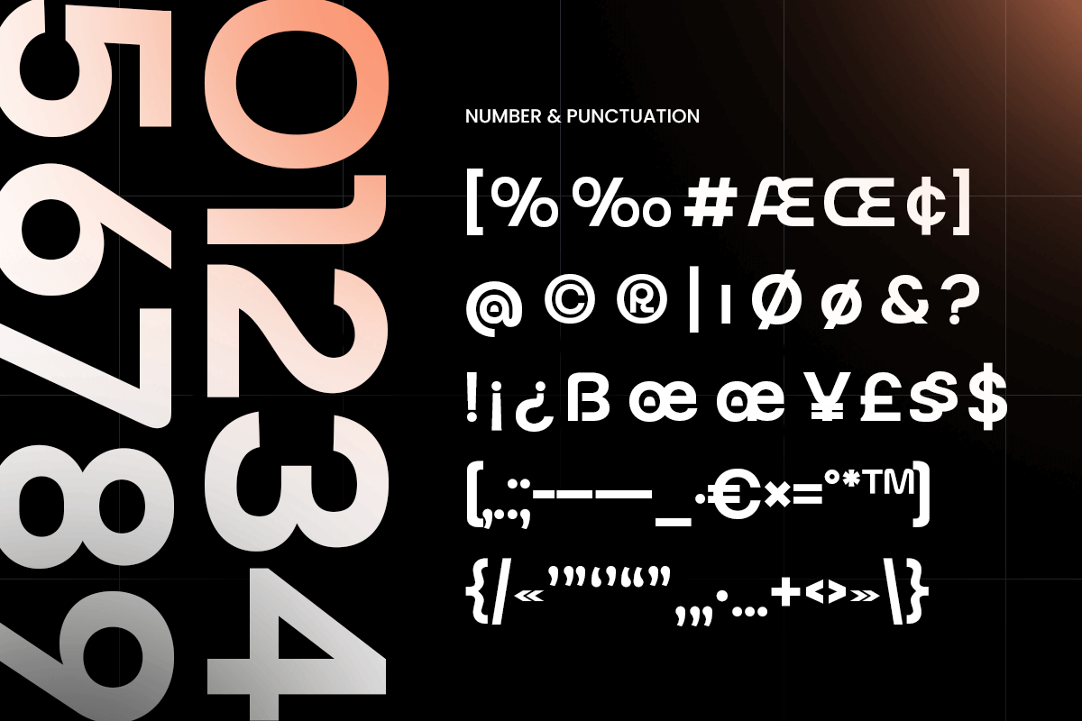 Necara - Geometric Technology Font, a Sans Serif Font by TokoPress (Photo 11 of 13)