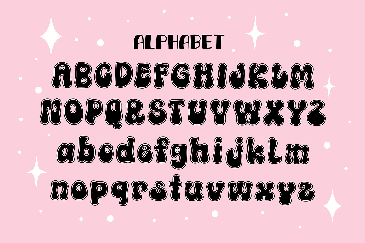 Chunky OTF, a Symbol Font by DREAMs Soul G. (Photo 4 of 5)