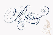 Classical Calligraphy, a Script Font by HKL Studio (Thumbnail 5 of 9)