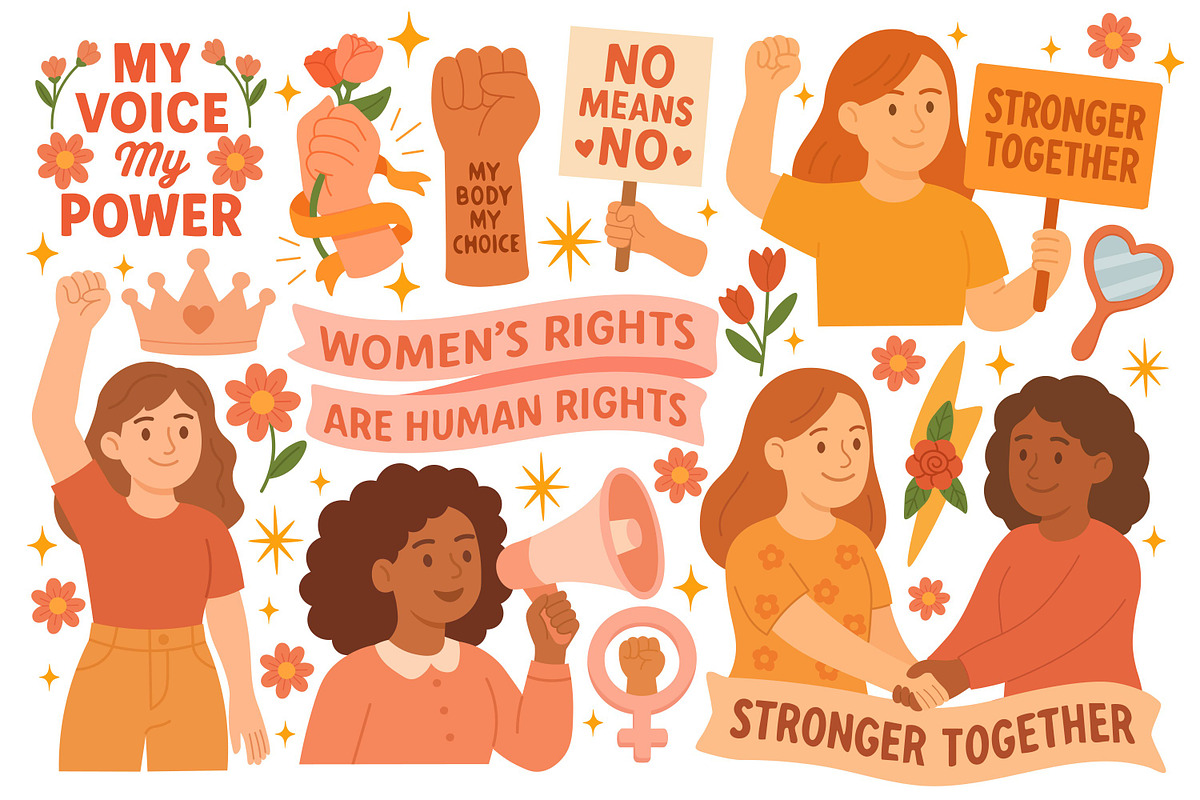 Girl Power, a Person Illustration by ananastya (Photo 3 of 7)