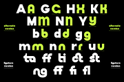Boldega - Bold Geometric Display, a Sans Serif Font by roomspace creative lab (Thumbnail 9 of 9)