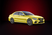 Mercedes-Benz sedan MockUp Set, a Product Mockup by PSD Market (Thumbnail 2 of 6)