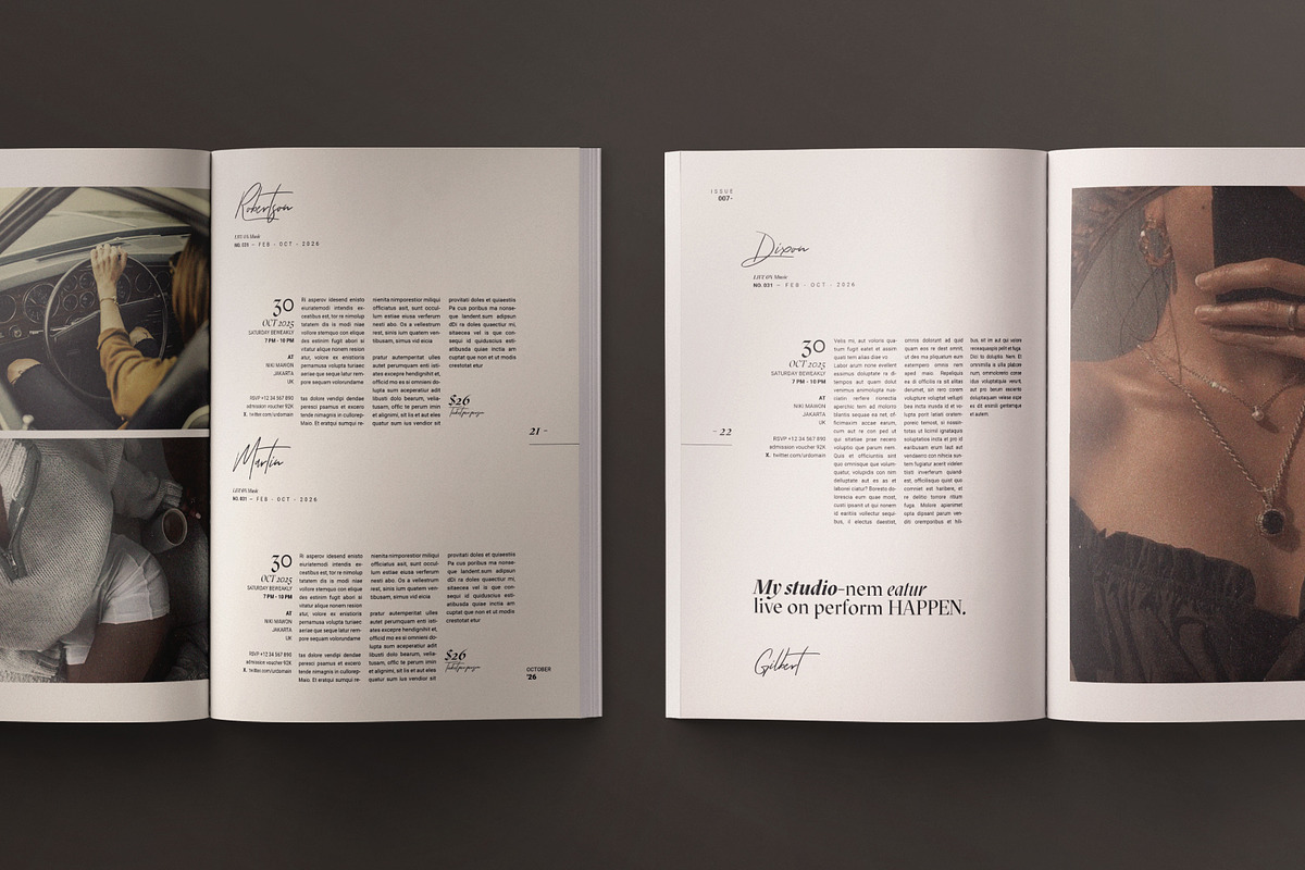 The Lifestyle Magazine Template, a Magazine Template by ArtisanaAura (Photo 10 of 22)