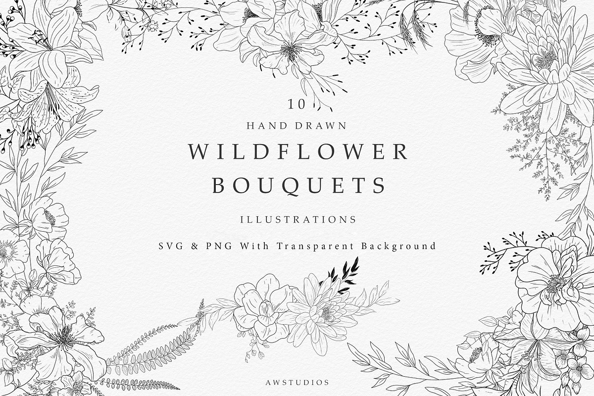 Wildflower Boquets