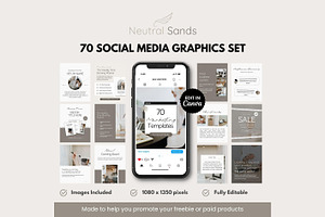 Canva Social Media Graphic Templates, a Social Media Template by Hayley's Digital Hub