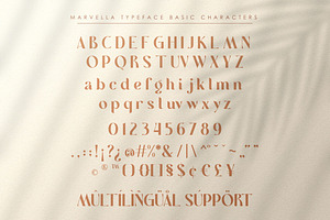 Marvella Ligature Typeface