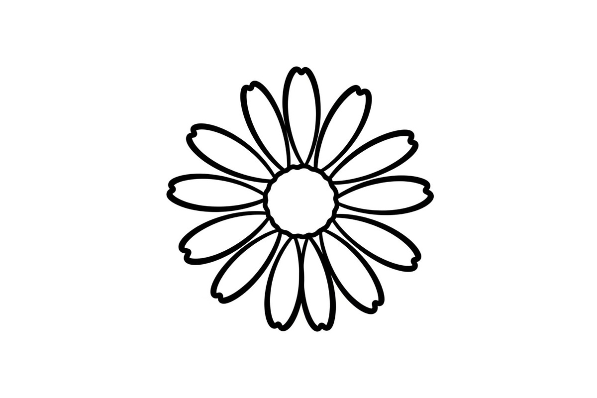 Daisy Flower Line Art Vector Bundle0, an Illustration by jahid234 (Photo 36 of 51)