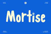 CS Mortise – Fun Handwritten Font, a Font by Craft Supply Co. (Thumbnail 1 of 8)