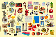 Eurotrip Collage&Vector, an Object Graphic by vanloveart (Thumbnail 2 of 7)
