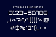 Becos - Technology Font, a Sans Serif Font by lelevien (Thumbnail 3 of 4)