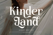Kinder Land - Elegant Serif Font