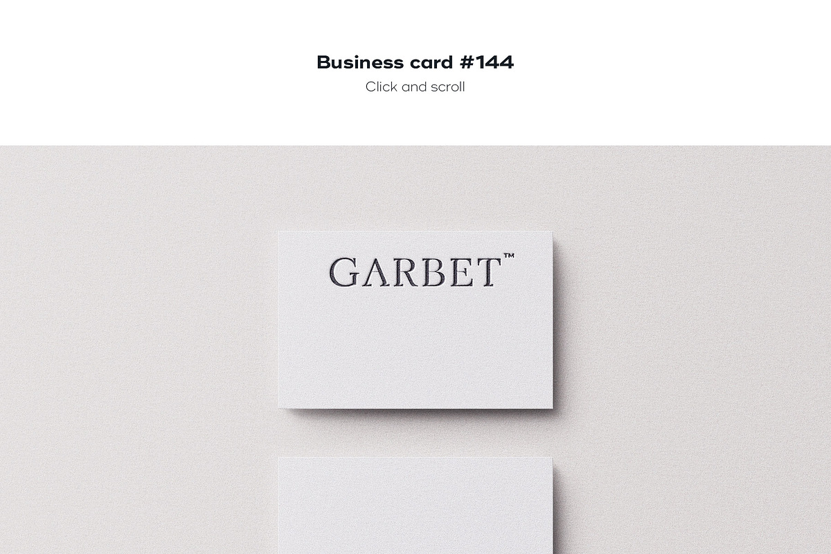 Business Card Logo Template Bundle, a Product Mockup by FoundImages (Photo 157 of 163)