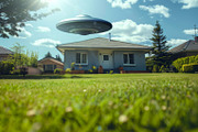 97 UFO objects flying in the sky, a Transportation Photo by Handmadefont (Thumbnail 64 of 101)