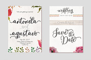 Cabelita Script, a Script Font by Genesis Lab (Thumbnail 2 of 11)