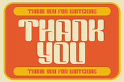 Sporty Vista Retro Font, a Sans Serif Font by Storytype Studio (Thumbnail 15 of 15)