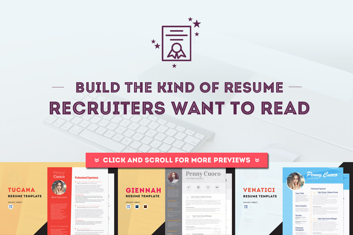 15 Resume Templates - Ultra Bundle, a Resume Template by RockStarUI (Photo 5 of 6)