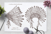 Boho And Tribal Graphic Collection, an Illustration by alexrockheart (Thumbnail 5 of 9)