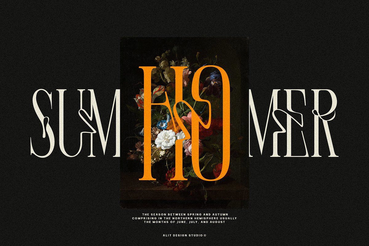 Euromunche Typeface, a Serif Font by alit design (Photo 8 of 15)