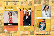 CANARY Instagram Template, a Social Media Template by Aji Gallery (Thumbnail 3 of 7)