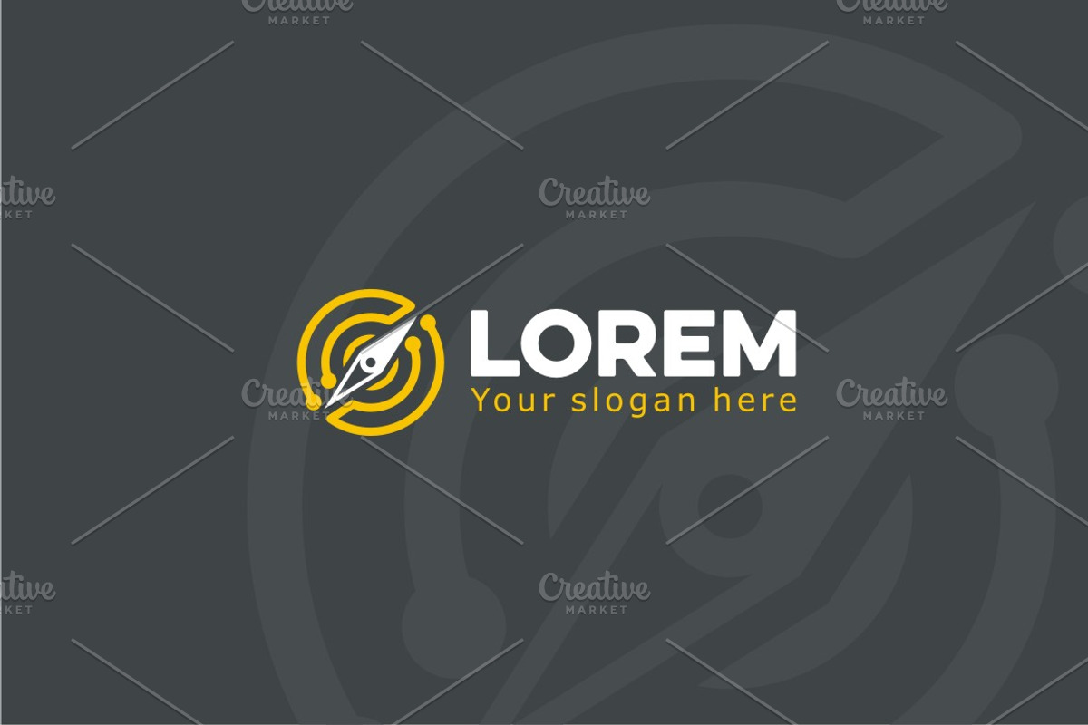 COMPASS Logo, a Branding & Logo Template by arace