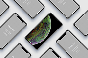 iPhone XS, XR Mockups PSD & Sketch, an iPhone Mockup by Ui Markets (Thumbnail 8 of 27)