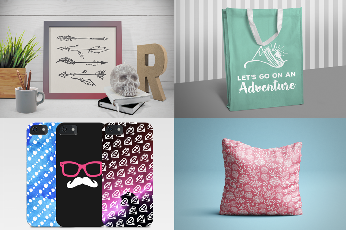 Big Hand Drawn Logo Kit, a Branding & Logo Template by Brandi Lea Designs (Photo 30 of 32)