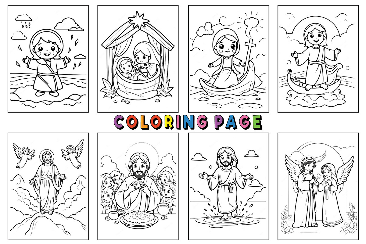 Christian Kids Coloring Pages -Kids, an Arts & Entertainment Photo by Wow Magic (Photo 3 of 3)