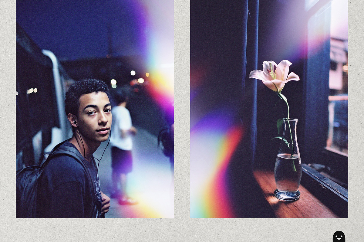 Vaporwave Gradient Overlays, a Texture Graphic by PhotoSpirit (Photo 4 of 8)