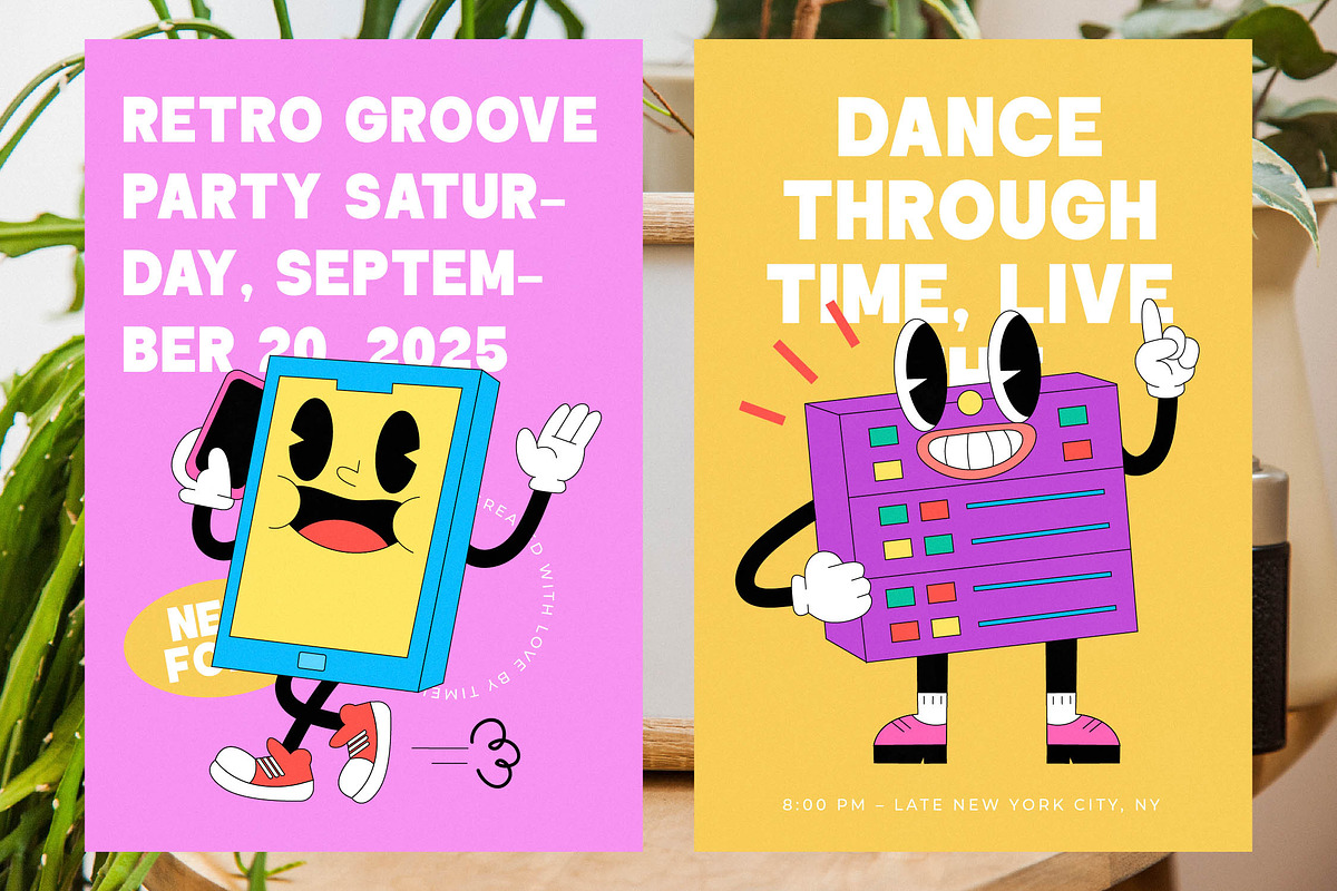 Funky Glitter Modern Sans Font, a Sans Serif Font by timelesstype.co (Photo 6 of 20)