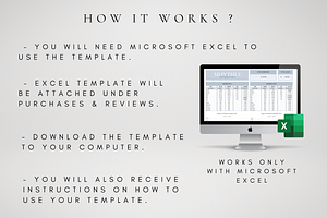 Income & Expense Excel Template