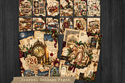 Victorian Christmas Junk Journal KIT, a Seasonal Illustration by ThatsDesignArt (Thumbnail 12 of 20)