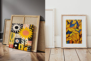 Various styles of abstract paintings, a Pattern Graphic by Muzi pear studio (Thumbnail 11 of 12)