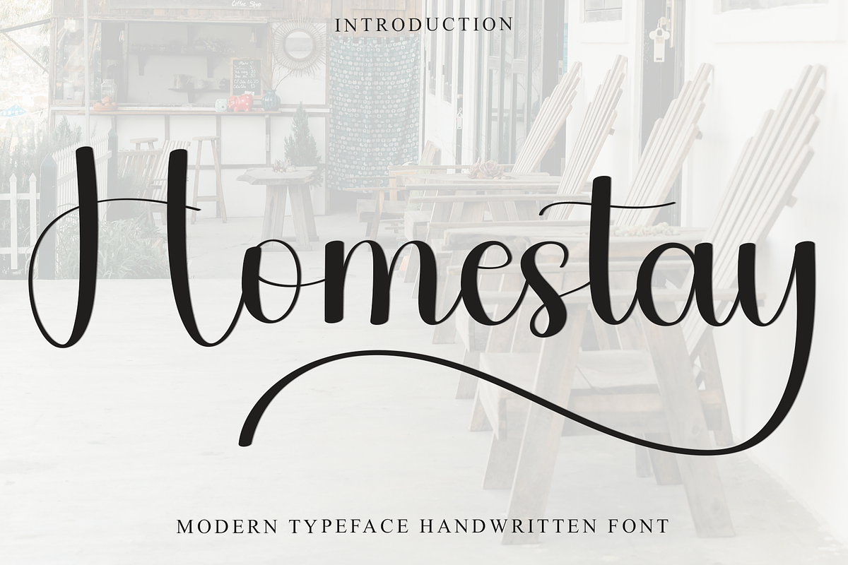 Homestay, a Handwritten Font by FreshTypeINK (Photo 1 of 8)
