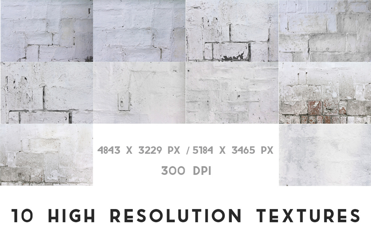 Shabby White Wall Textures, a Texture Graphic by c l a r a X Y (Photo 2 of 5)