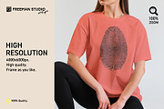 T-Shirt Mockup, a Shirt Mockup by Freeman Studio (Thumbnail 4 of 14)