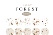 Autumn and Winter FOREST -watercolor, a Seasonal Illustration by Youksy (Thumbnail 24 of 29)