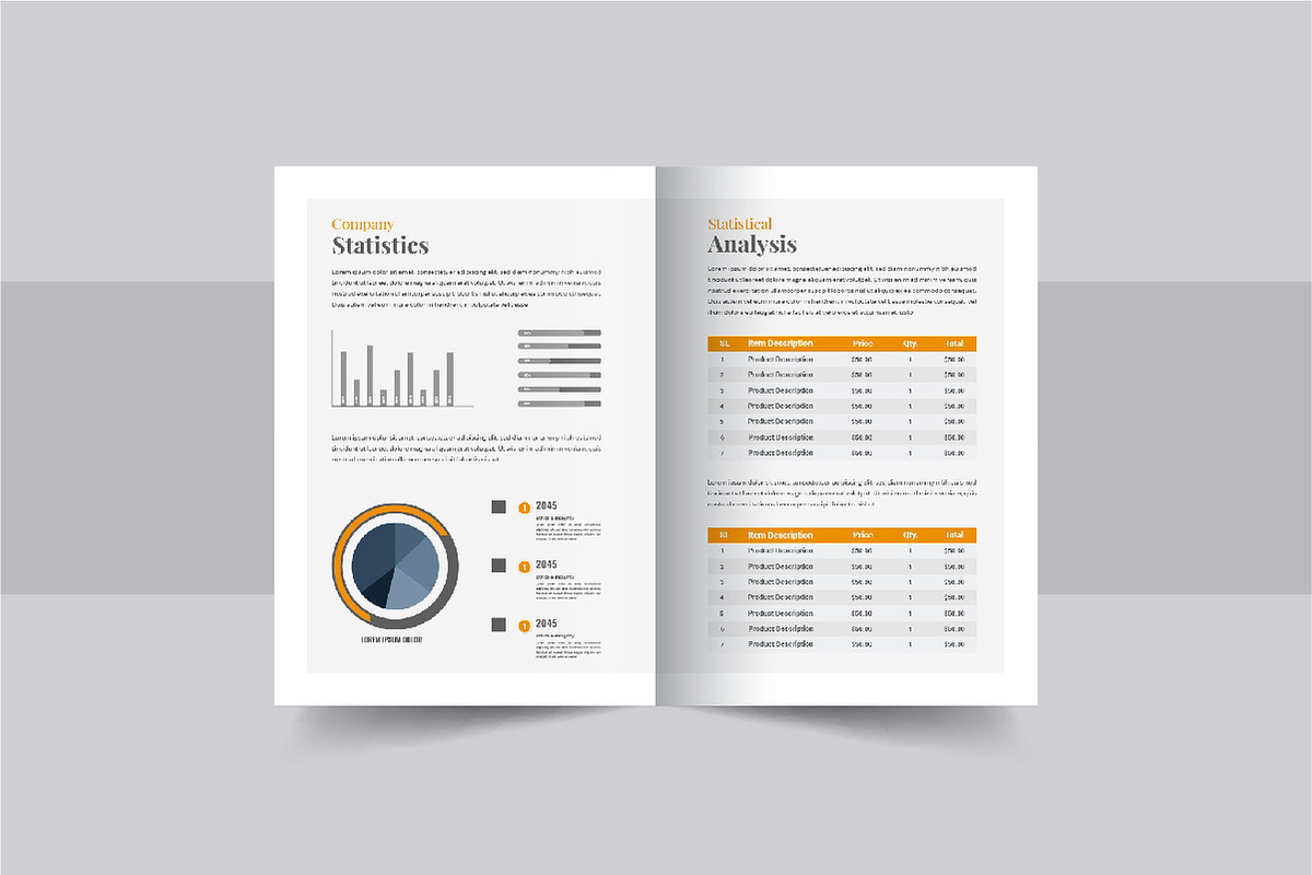 Business white paper brochure design, a Brochure Template by Pavel_design (Photo 7 of 9)