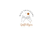 9 Bohemian Logo Collection, a Branding & Logo Template by ChicGraphix (Thumbnail 12 of 16)