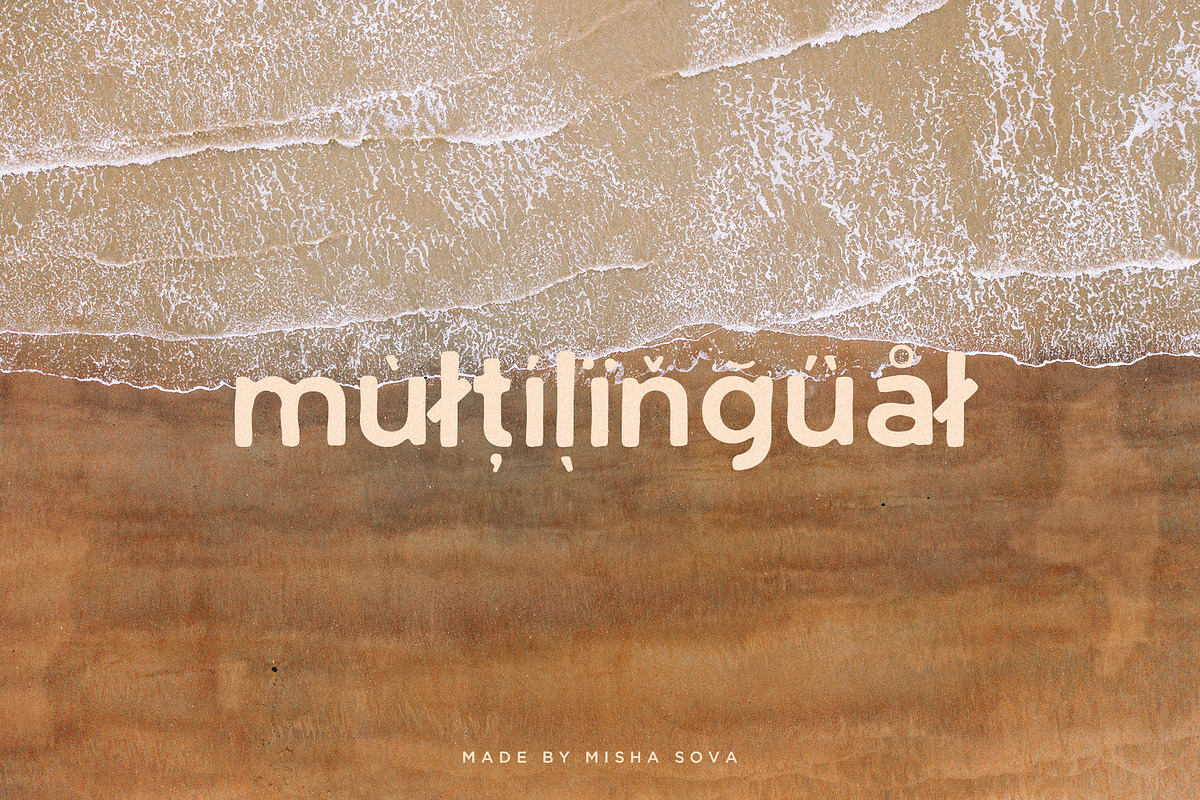 Gentle Side - modern & vintage sans, a Sans Serif Font by Misha Sova (Photo 11 of 11)