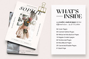 Sophie CANVA eBook/Magazine Creator, a Magazine Template by SilverStag Type Foundry (Thumbnail 4 of 26)