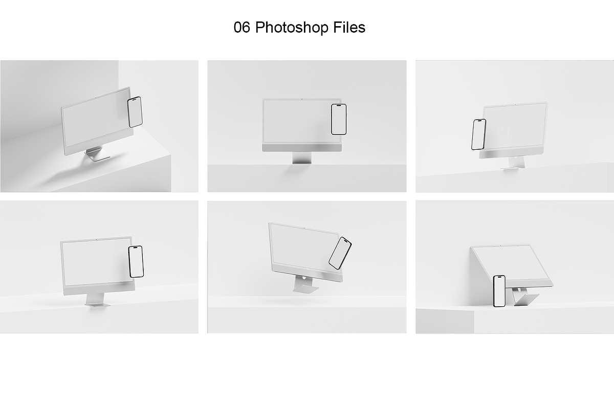 iMac and iPhone Mockup, a Mac Mockup by Momogi (Photo 8 of 8)