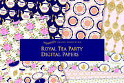 Tea, Tea Party, Afternoon Tea, a Food Illustration by Mia's Graphic Design (Thumbnail 7 of 9)