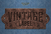 Leather Layer Styles For Photoshop, a Layer Style Add-On by Graphic Spirit (Thumbnail 5 of 6)