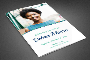 Celebrating The Life Funeral Program