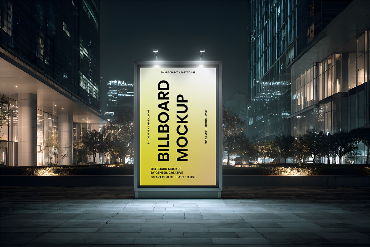 Urban Billboard Mockups Bundle, an Advertising Mockup by GenesisCreativeCo (Photo 8 of 8)
