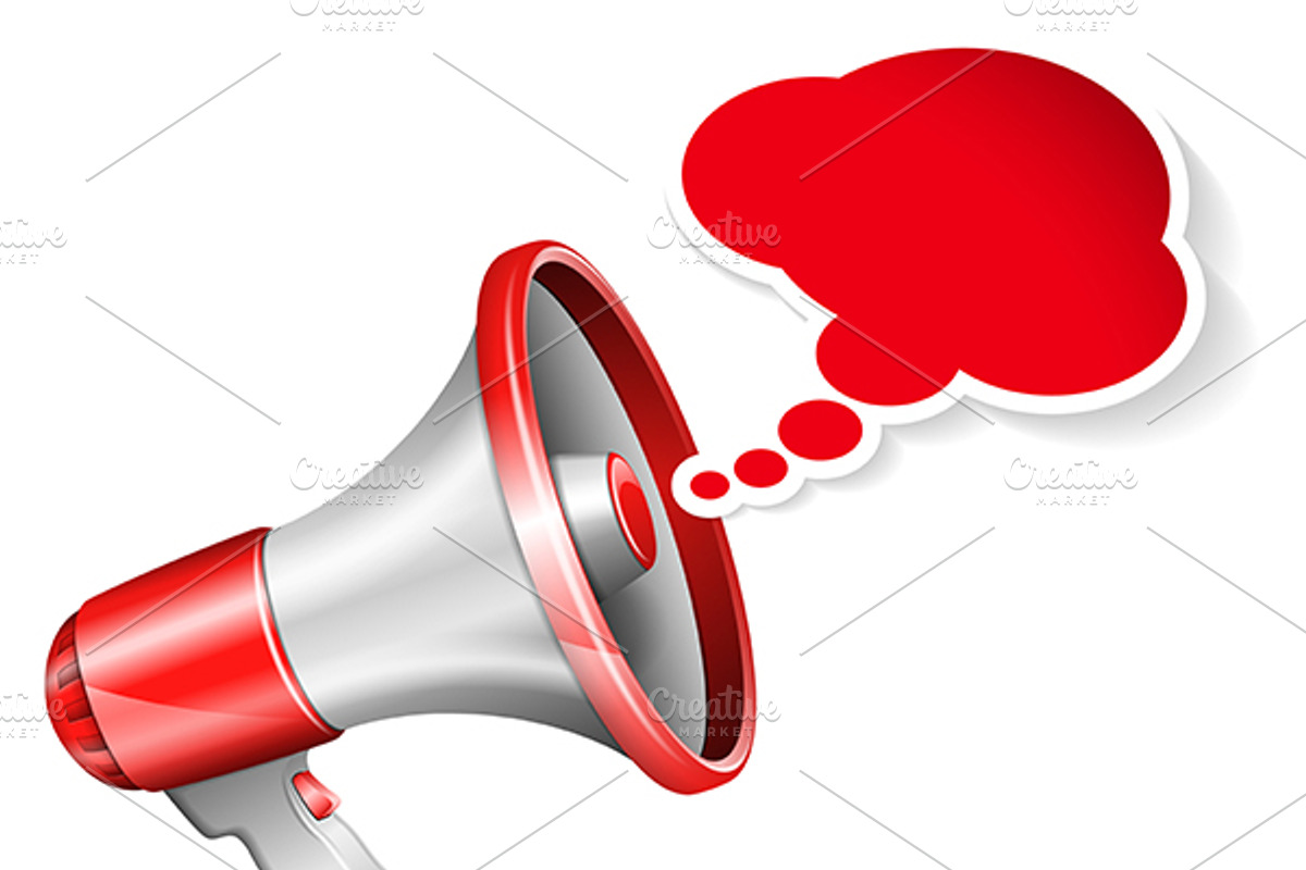 Megaphones, a Technology Illustration by TAlex (Photo 3 of 6)