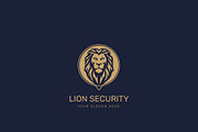 Lion Security Company Logo, a Branding & Logo Template by HueNestify (Thumbnail 1 of 2)