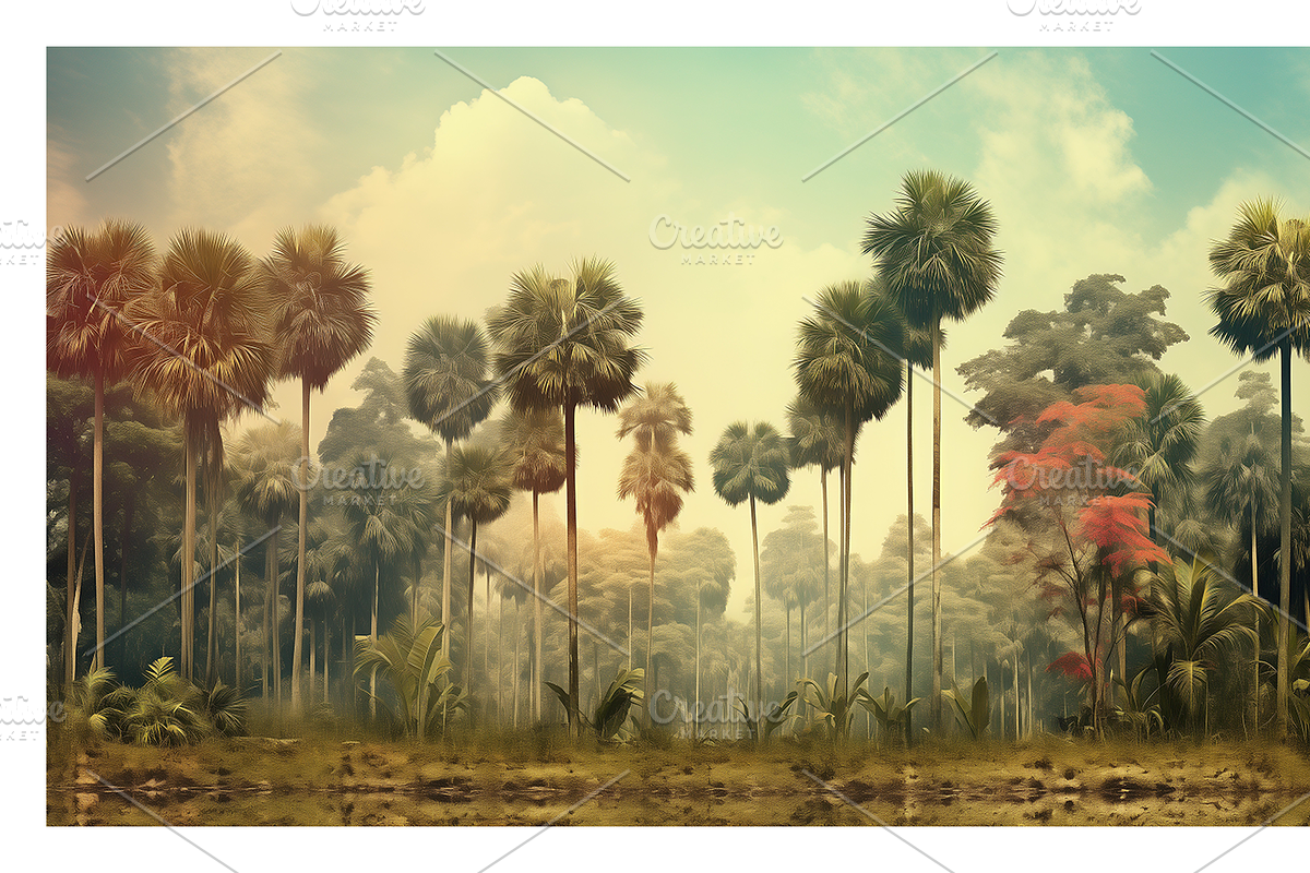Dofo Co - Vintage Tropical Forests, a Decorative Illustration by milatovar (Photo 7 of 20)
