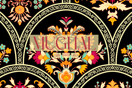 MUGHAL Blossom Arches Pattern